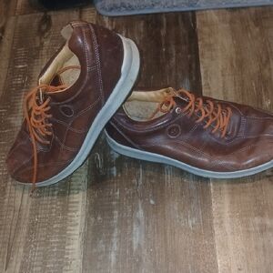 FootJoy Brown Leather Men's Sneakers